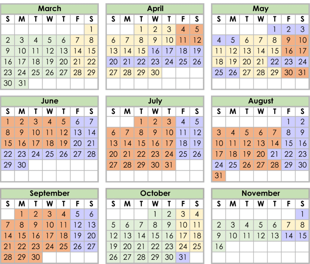 Calendars