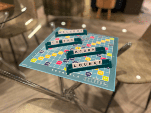 Playing scrabble